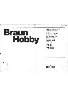 Braun (Flash) 17 BC manual. Camera Instructions.